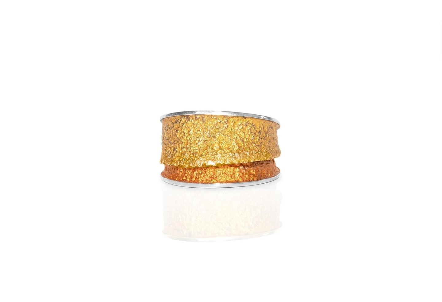 Arior Barcelona - Troia ring medium ochre maat 56 - 1182743XPU16