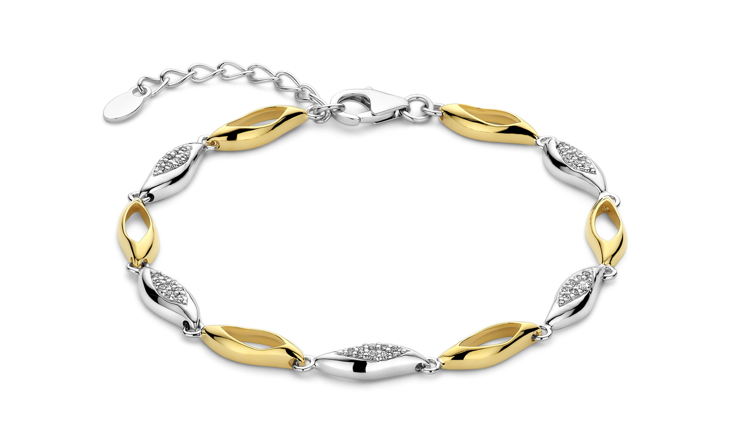 Rosa di Luca 623883175  Armband Verguld met Zirkonia