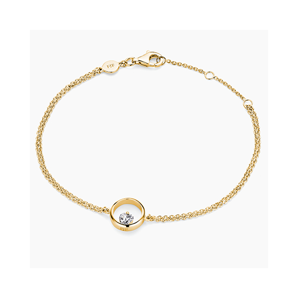 Dit is een armband van het merk FJF Jewellery gemaakt voor dames.