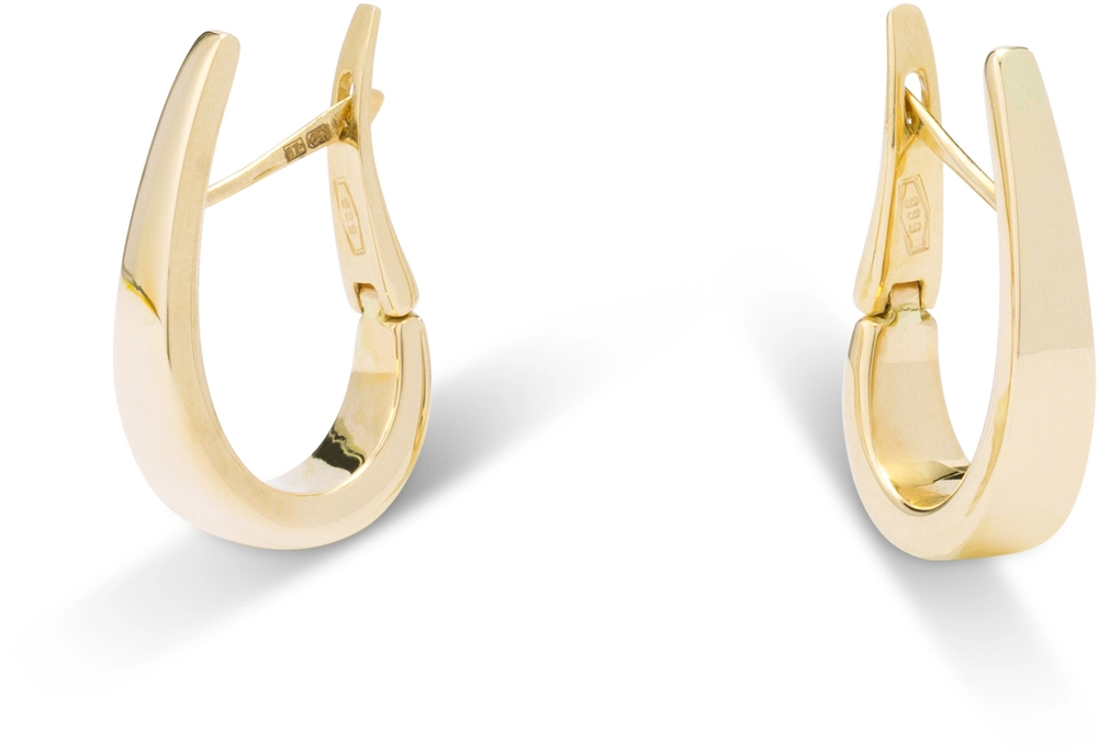 Monzario - 14kt geelgoud - 1077-o geel 13.5mm