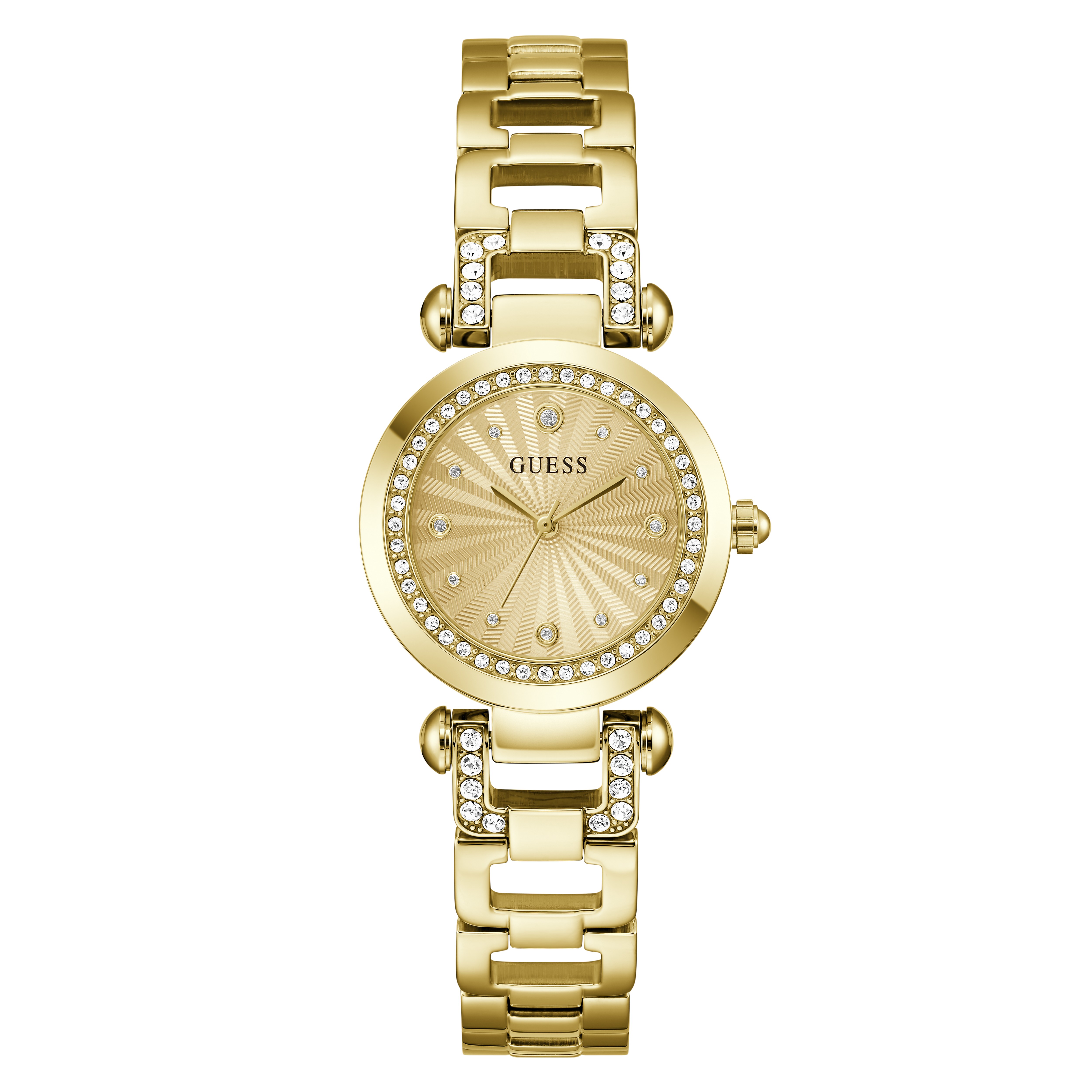 De horloge model GW0869L4 is een stijlvolle polshorloge, ideaal voor dagelijks gebruik. Met zijn elegante ontwerp voegt het een vleugje verfijning toe aan elke outfit. Draag de horloge comfortabel om uw pols voor een modieuze uitstraling, perfect voor zowel formele als informele gelegenheden. Een must-have accessoire voor elke horlogeliefhebber.