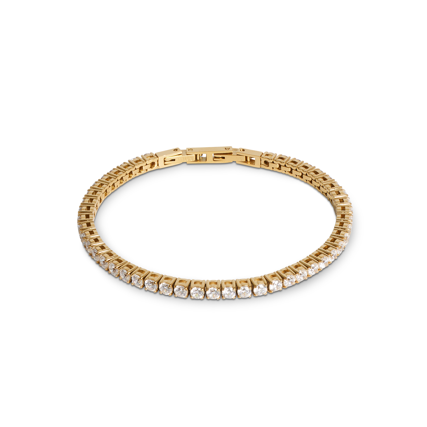 Coeur de Lion tennis armband met crystal.