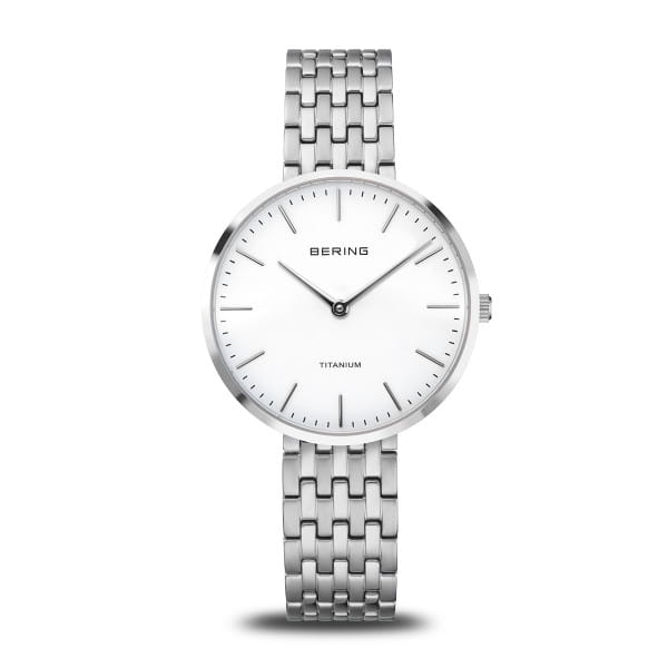 Bering - 19334-004 - Polshorloge - Dames - Quartz - Titanium