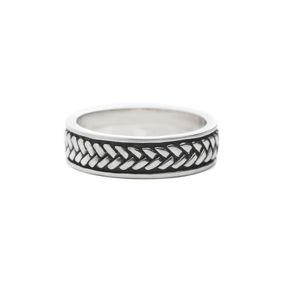 Zilveren Silk ring 130 in maat 18
Uitlopend model!