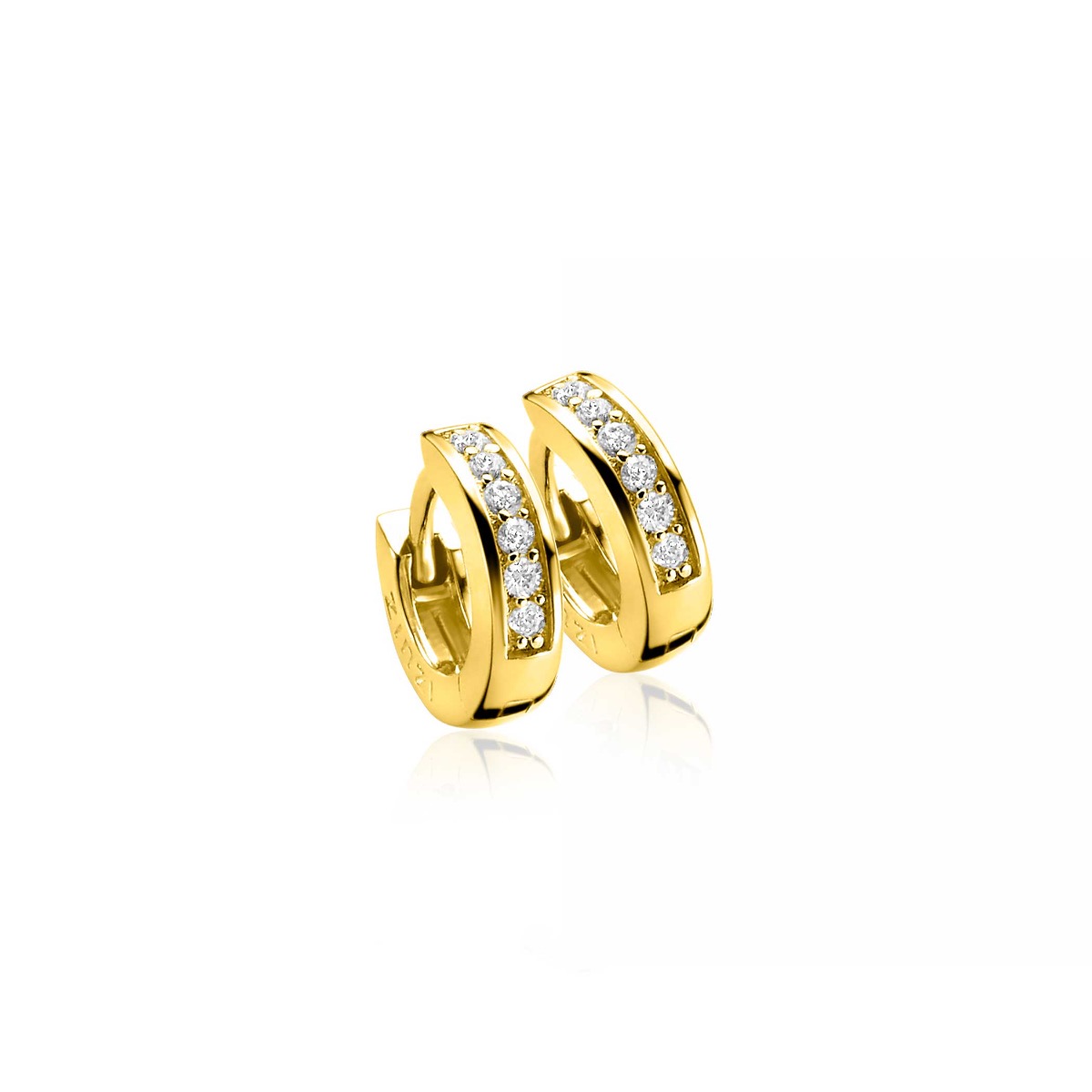 Oorbellen zinzi met zirconium