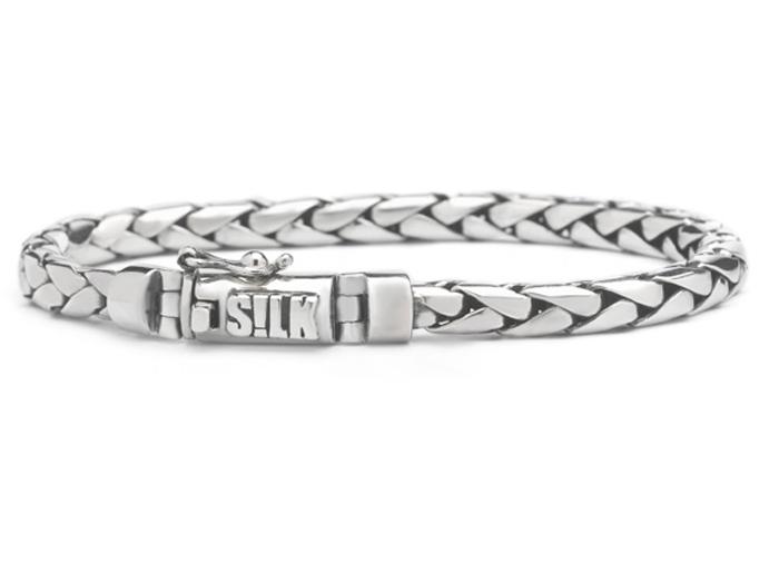 Zilveren Silk armband 392 in 19cm
Uitlopend model!