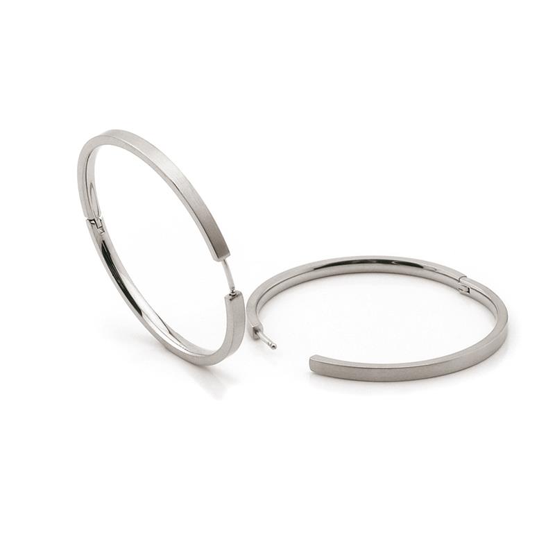 Dit zijn oorsieraden van het merk Boccia Titanium