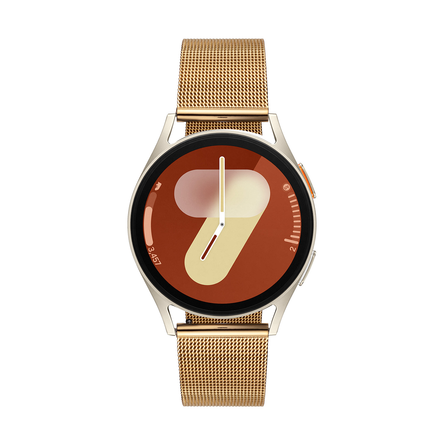 Samsung Galaxy Watch7 SA.L300CGRM.LTE Creme/Double Mesh 40mm 
De Galaxy Watch combineert de uitstraling van een luxe horloge met de geavanceerde functies van de SAMSUNG smartwatches. De Galaxy Watch7 is de smartwatch met Wear OS van SAMSUNG en heeft genoeg power voor de hele dag dankzij de 3nm-processor. Navigeer nauwkeurig met Dual-Frequency GPS. Houd je hartslag, work-outs en slaap bij met de geavanceerde BioActive Sensor. Galaxy AI gebruikt deze gegevens om waardevolle inzichten over je gezondheid te geven en je welzijn te verbeteren met Energy Score en Wellness Tips. De Galaxy Watch is niet alleen zeer stijlvol, maar ook gebruiksvriendelijk. Nooit meer verdwaald dankzij onze nauwkeurigste gps ooit op een Galaxy Watch. De Galaxy Watch is stof- en spatwaterdicht en 5 ATM gecertificeerd. De extra features, zoals het kompas, hartritme sensor, cycles meter, slaapmeter en nog heel veel meer maken de Galaxy Watch7 nog completer.

De Galaxy Watch heeft een Always On-display, waardoor je geen knop in te drukken om de tijd weer te geven. Het AMOLED-display kan ingesteld worden op een continue tijdsweergave, zodat dag en nacht te zien is hoe laat het is.

Highlights:
- Geschikt voor Android  
- De Galaxy Watch7 heeft een IP68-certificering. Het horloge is 5 ATM
- Dankzij de ingebouwde speaker en microfoon, kan er ook gebeld worden met het horloge
- Ontvang alle berichten van je telefoon op je horloge en reageer direct met quick reply’s
- Herkent meer dan 90 verschillende activiteiten
- Door de verschillende meters en tellers is het mogelijk om onder andere de hartslag, stappen, snelheid, slaap, luchtdruk, stress, hoogte- en diepte te meten
- D.m.v. de ingebouwde GPS, is het mogelijk om offline te navigeren (zonder dat de telefoon in de buurt is)
- Luister zonder smartphone naar muziek met Spotify premium
- Contactloos betalen met de LTE modellen 4G
- Virtueel voice assistent