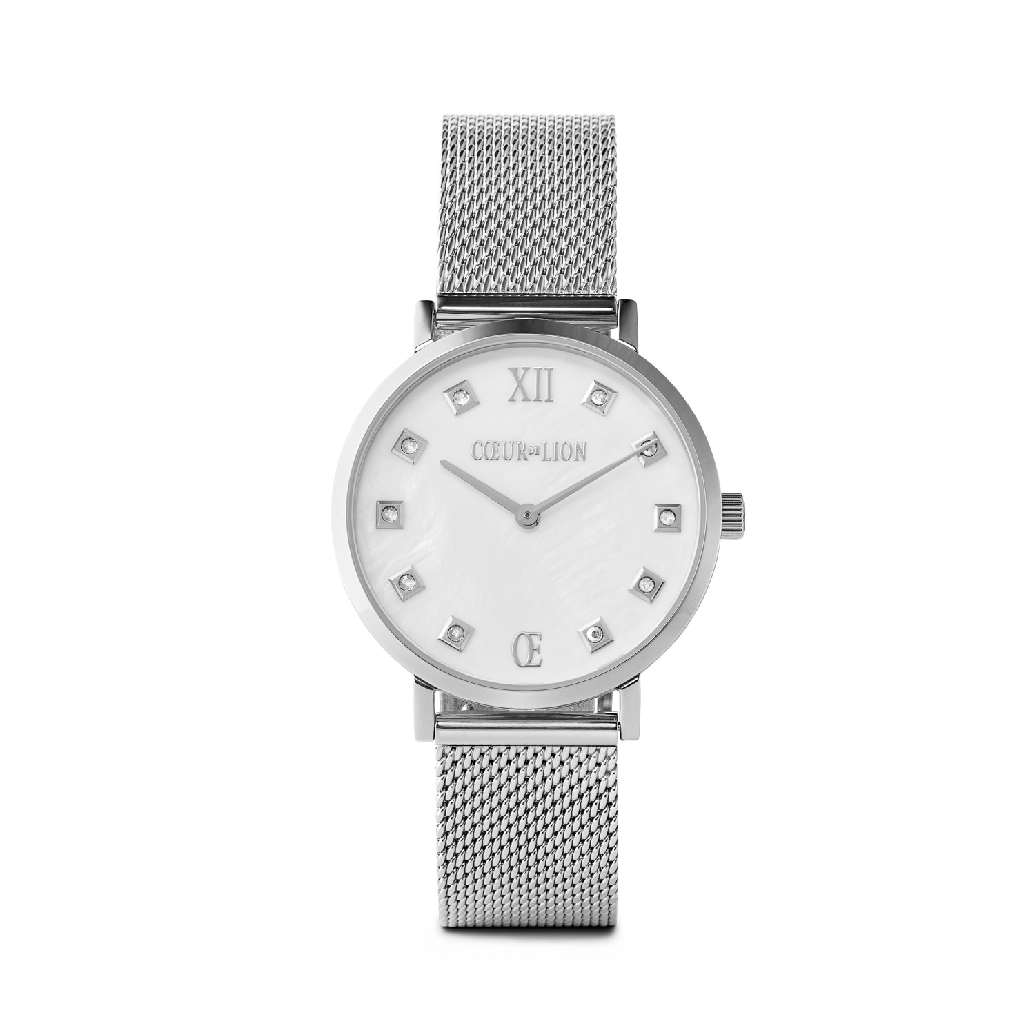 Coeur de Lion watch round Mother-of-Pearl