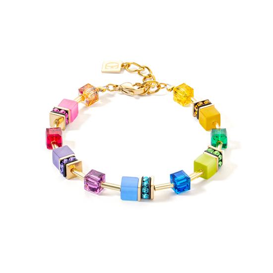 Coeur de Lion armband regenboog doublé