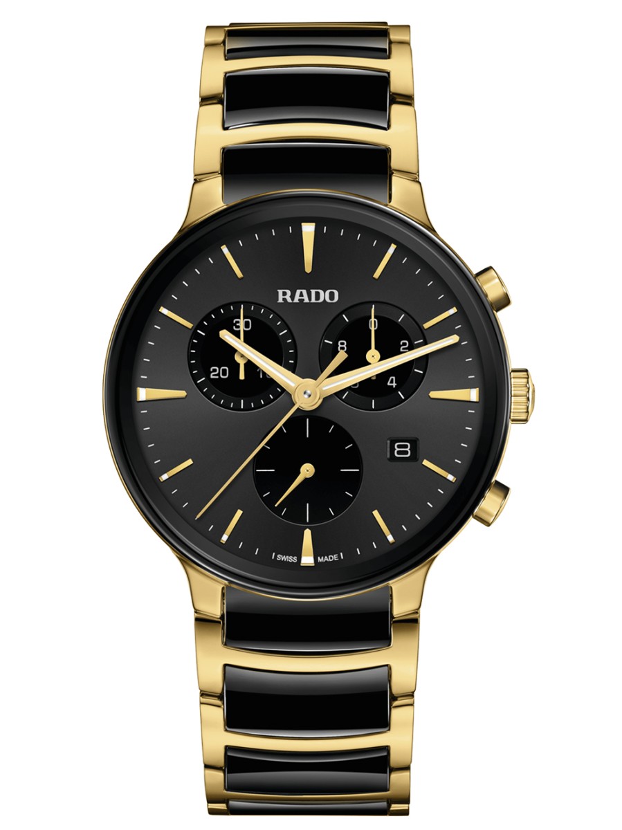 De Rado Centrix Chronograph R30211152 is een uitzonderlijk stijlvolle polshorloge met een nauwkeurig chronograafmechanisme. Deze horloge biedt zowel elegantie als functionaliteit, geschikt voor elke gelegenheid. De beste manier om het te dragen is strak om de pols voor optimaal comfort en een verfijnde uitstraling. Perfect voor dagelijks gebruik en speciale momenten.