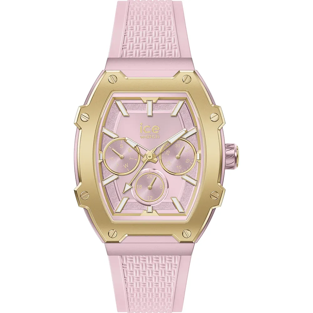 Dit is een horloge van het merk Ice-Watch. De bandkleur van dit horloge is roze.