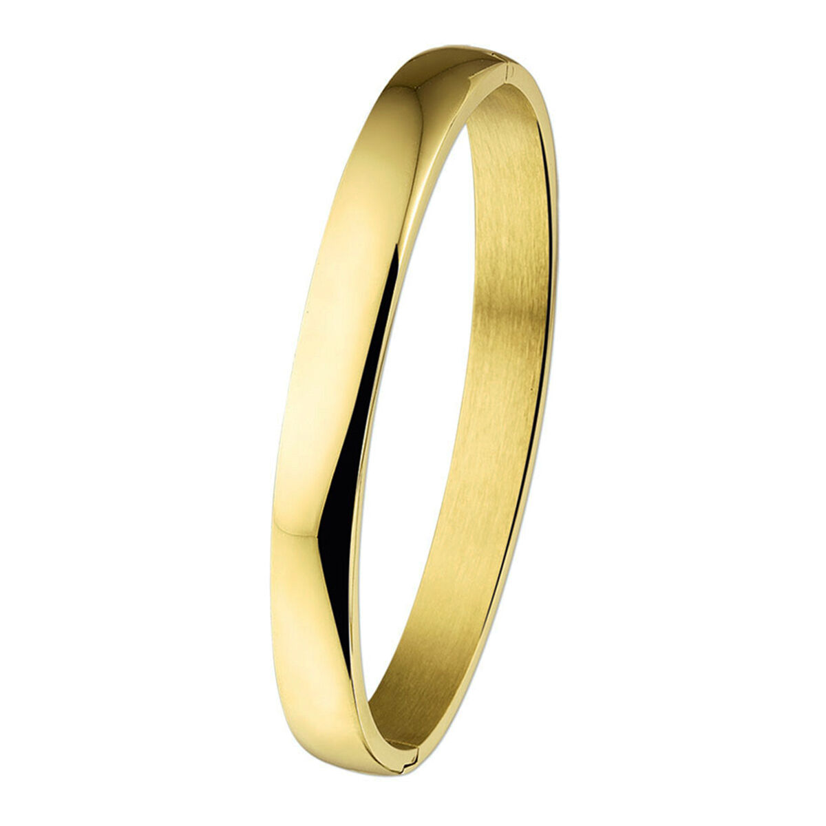 bangle van goudkleurig staal