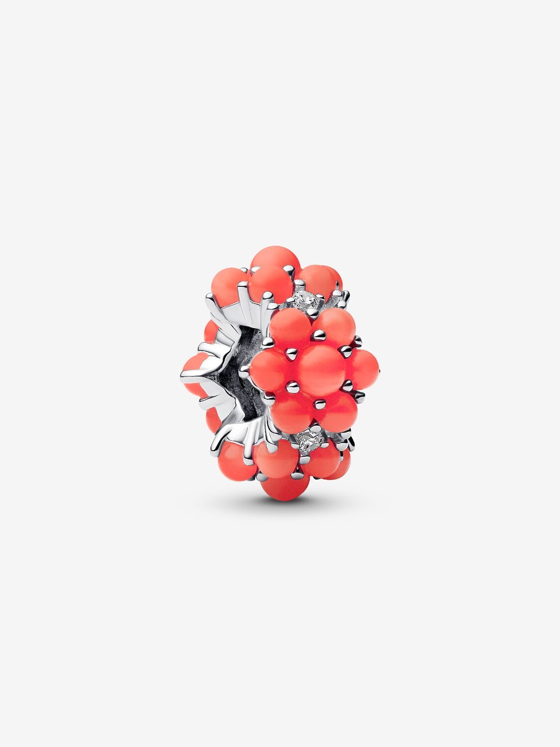 Pandora Koraalkleurige Oceaan Bedel Sterlingzilver