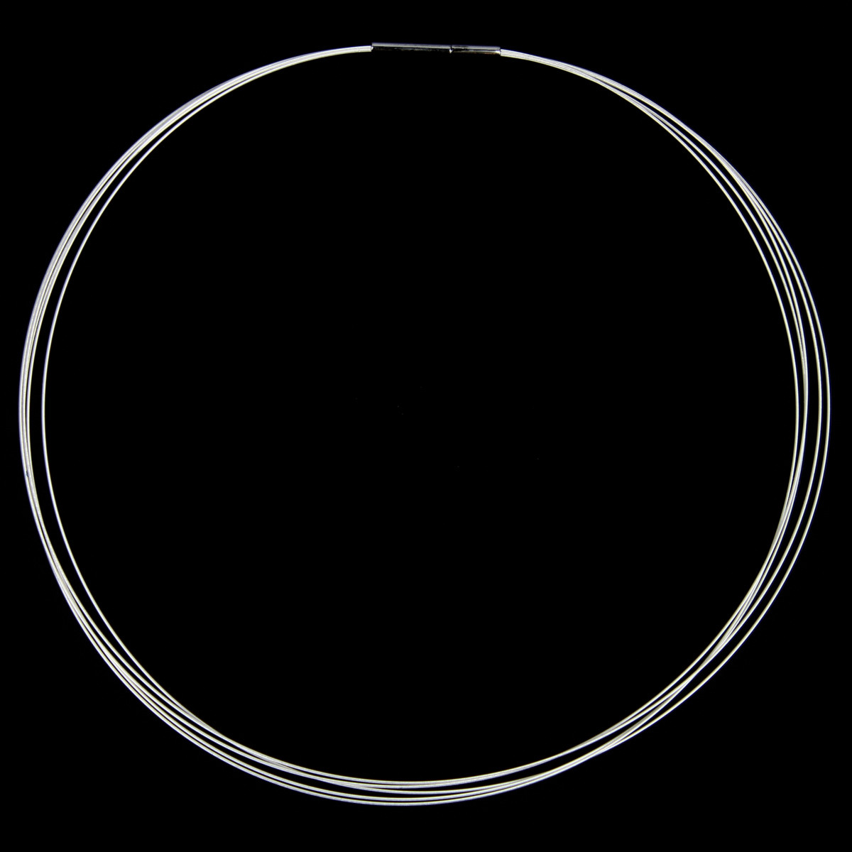 Sanjoya - 5/7 rijen edelstalen collier, 45cm - TA0519003.45