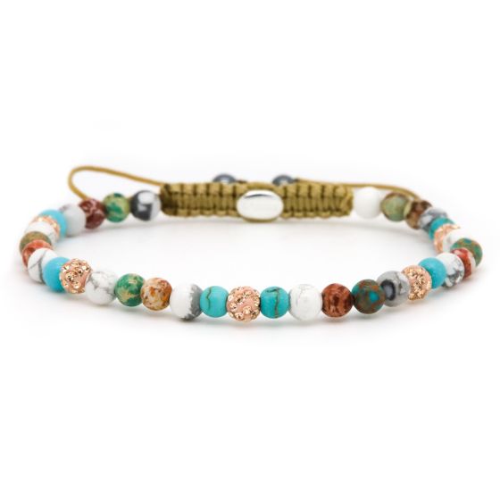 Karma armband, Spiral MAR XXS (rosegold crystal)