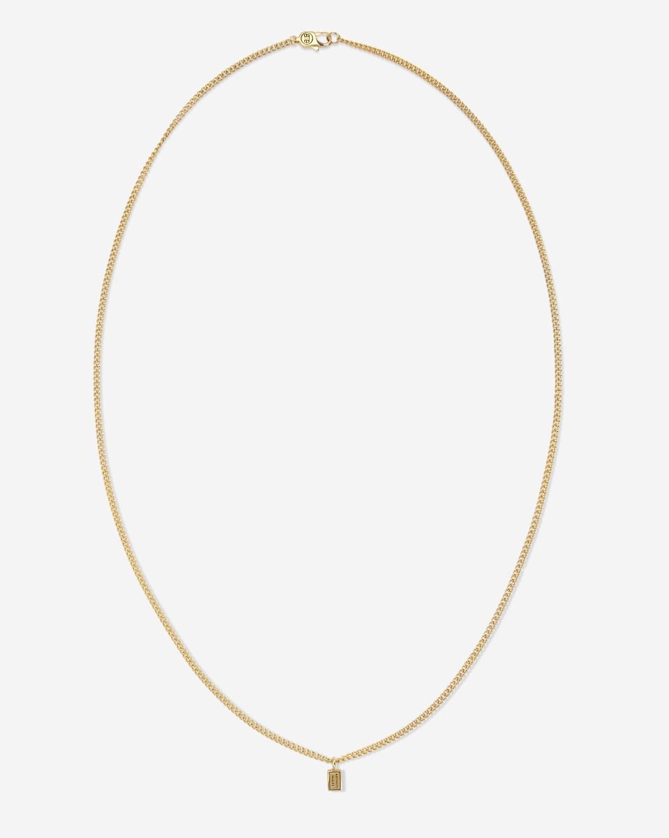 651GV Essential Necklace XS 60cm Gold Vermeil