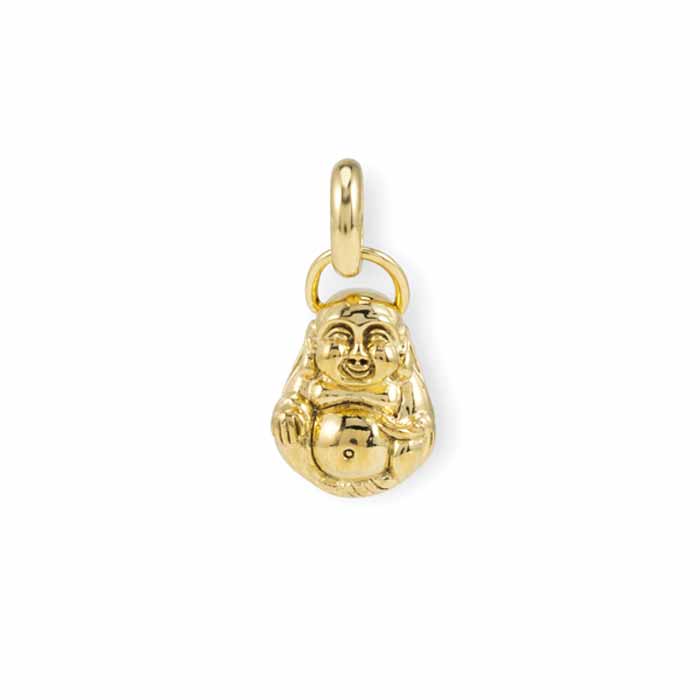 De Buddha to Buddha 662GV ONE Hanger Buddha Verguld, ook bekend als model 662GV Buddha XS, is een prachtige goudkleurige hanger die ideaal is als sieraad om uw look te verrijken. Gemaakt van verguld materiaal, straalt dit sieraad luxe uit. Draag hem aan een ketting rond de nek voor een elegante en opvallende uitstraling.