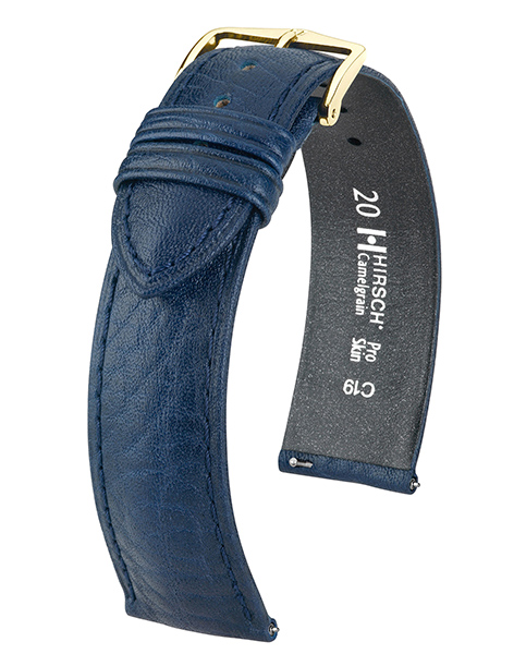 HIRSCH CAMELGRAIN L BLUE CALF 18/16MM 01009080-1-18.