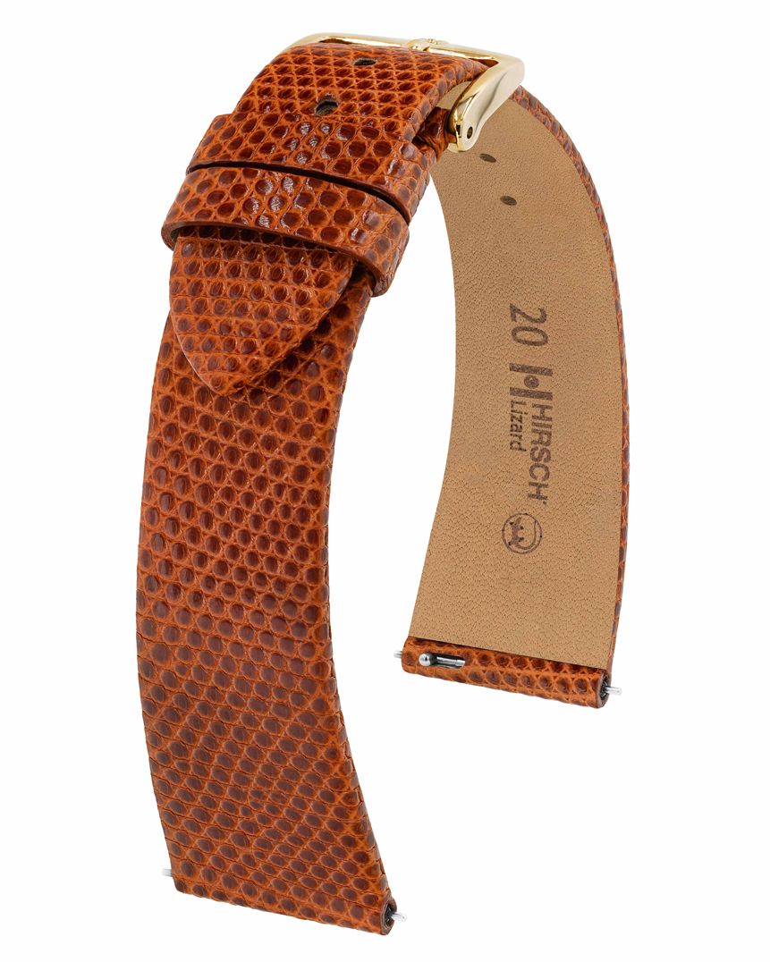 HIRSCH LIZARD M GOLDEN BROWN SHINY LIZARD 18/16MM 01866170-1-18.
De specificaties zijn als volgt:
Bandbreedte: 18