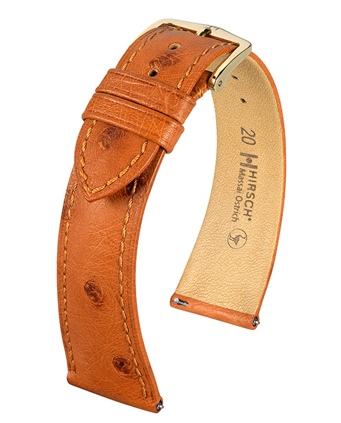 Massai Ostrich L
struisvogel
goudbruin
Maat: 18 mm
