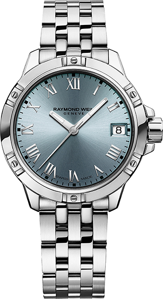 Dit is een horloge van het merk Raymond Weil. Dit horloge komt uit de serie Tango.

De specificaties van dit horloge zijn: 
Kast:
Kastmateriaal: Edelstaal
Kastkleur: zilver
Kastvorm: Rond
Kastmaat: 30 mm
Wijzerplaatkleur: blauw

Band: 
Bandmateriaal: Roestvrij staal
Bandkleur: zilver
Sluiting: Vouwsluiting

Overige specificaties:
Waterdichtheid: 10 ATM / 100 Meters / 330 Feet
Glassoort: Saffier kristal
Analoog
Datum
Secondewijzer