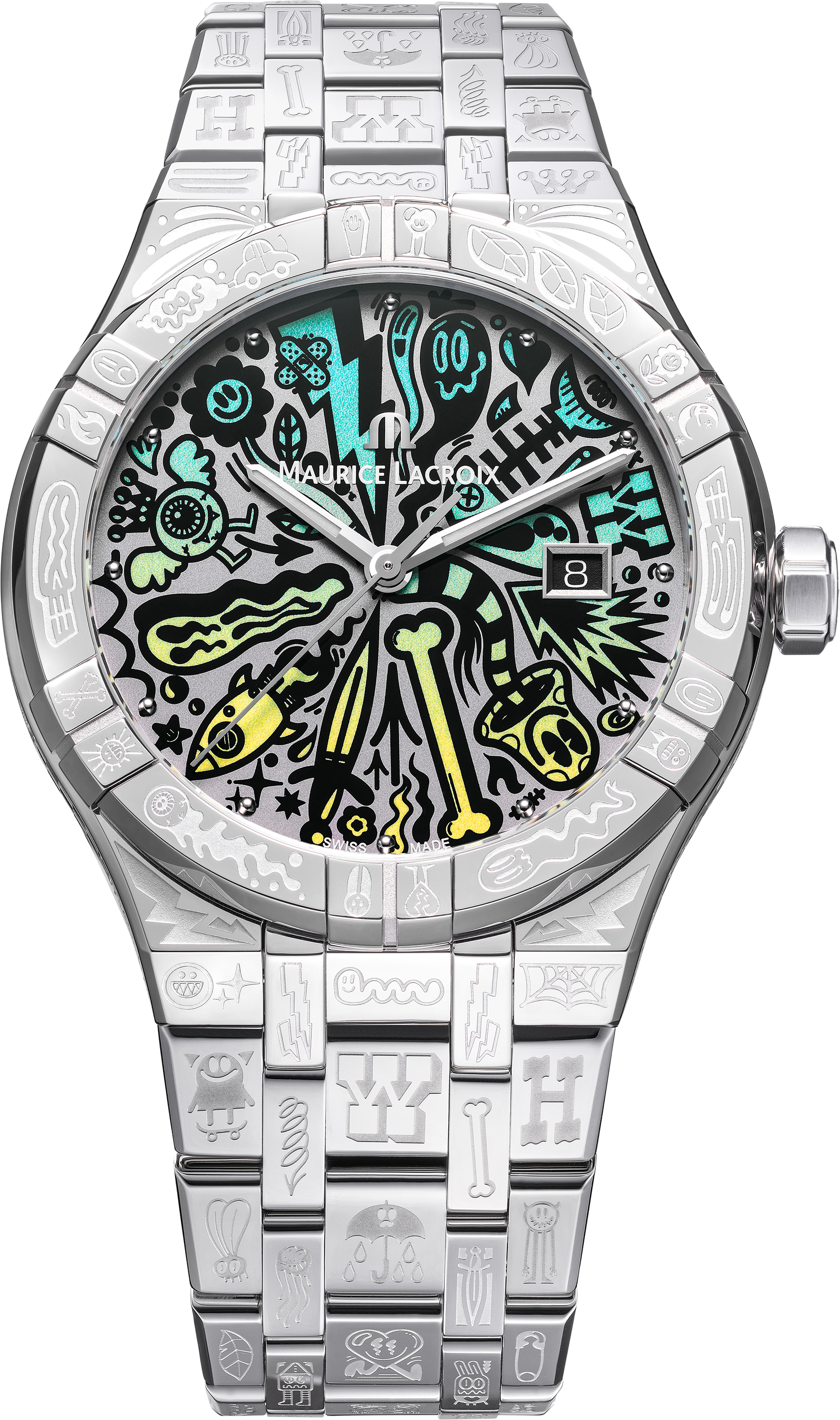 De Maurice Lacroix AIKON AUTOMATIC WOTTO LIMITED EDITION (1000) is een stijlvol horloge geïnspireerd op de iconische Calypso uit de jaren '90. Combineer het met zowel formele als casual outfits voor een urban, verfijnde look. Dankzij het roestvrijstalen ontwerp en de waterbestendigheid is dit horloge ideaal voor dagelijks gebruik en speciale gelegenheden. Perfect voor wie verfijning en duurzaamheid zoekt.