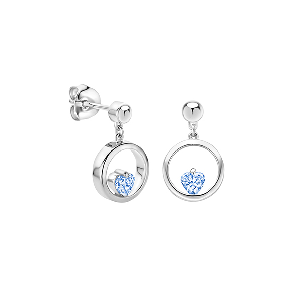 Dit zijn oorbellen van het merk FJF Jewellery gemaakt voor dames.