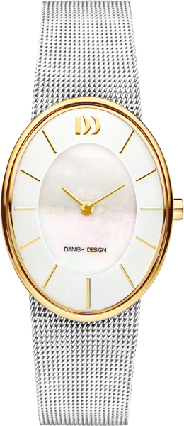 Dit is een horloge van het merk Danish Design gemaakt voor dames.
De specificaties zijn als volgt:
Kastmaat: 27 mm
Kastdikte: 7,2
Bandlengte: 182
Bandbreedte: 17
Waterdichtheid: 3 ATM / 30 Meter / 100 Feet