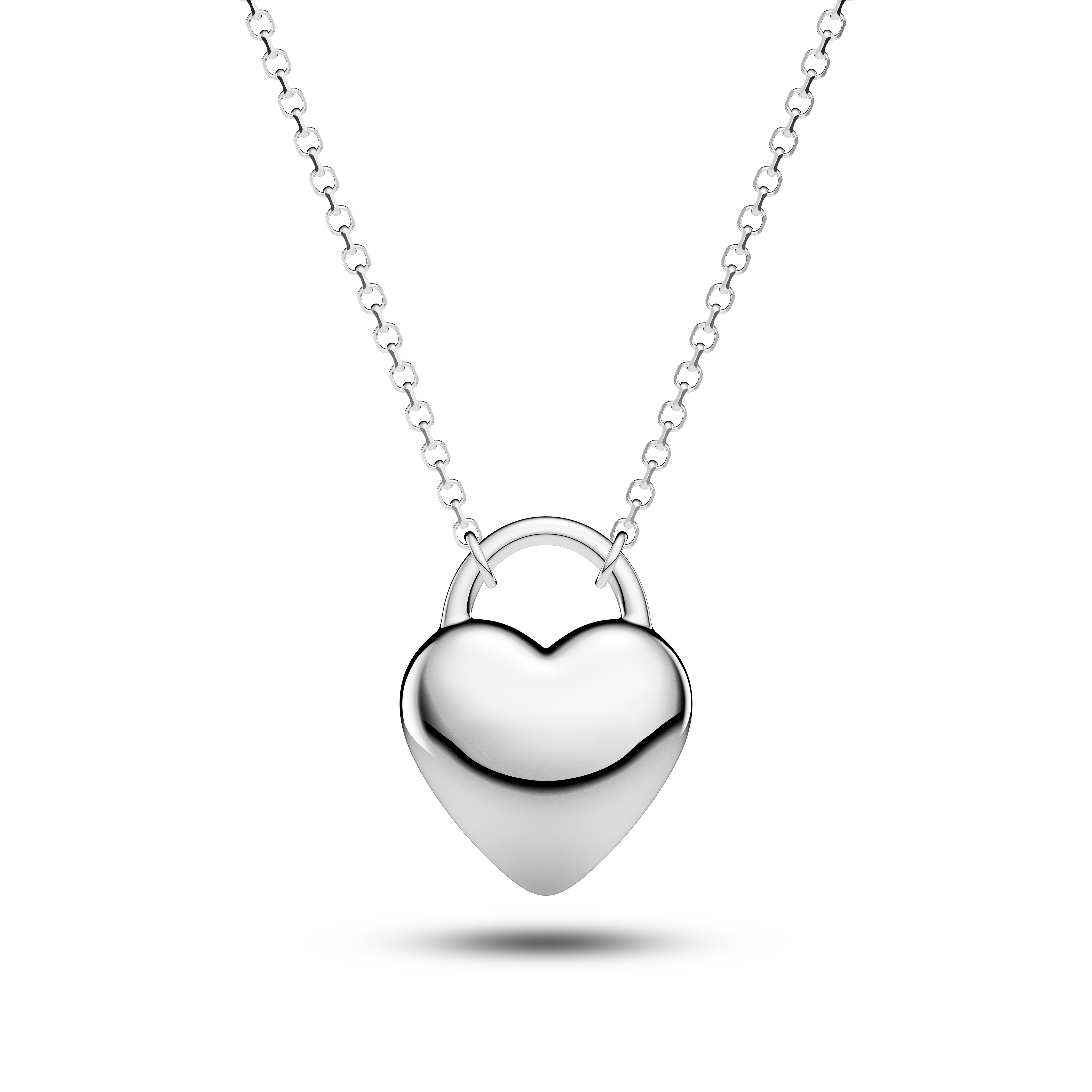 Ketting met hartje in zilver van het merk Sif Jakobs