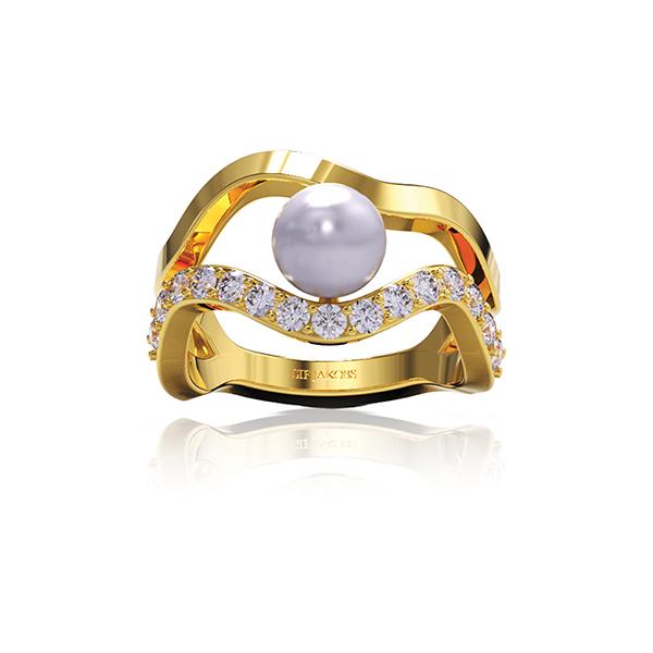 Dit is een ring van het merk Sif Jakobs gemaakt voor dames.
De specificaties zijn als volgt:
Ringmaat: 58