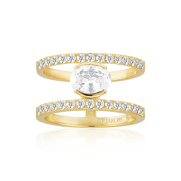 Dit is een ring van het merk Sif Jakobs gemaakt voor dames.
De specificaties zijn als volgt:
Ringmaat: 54