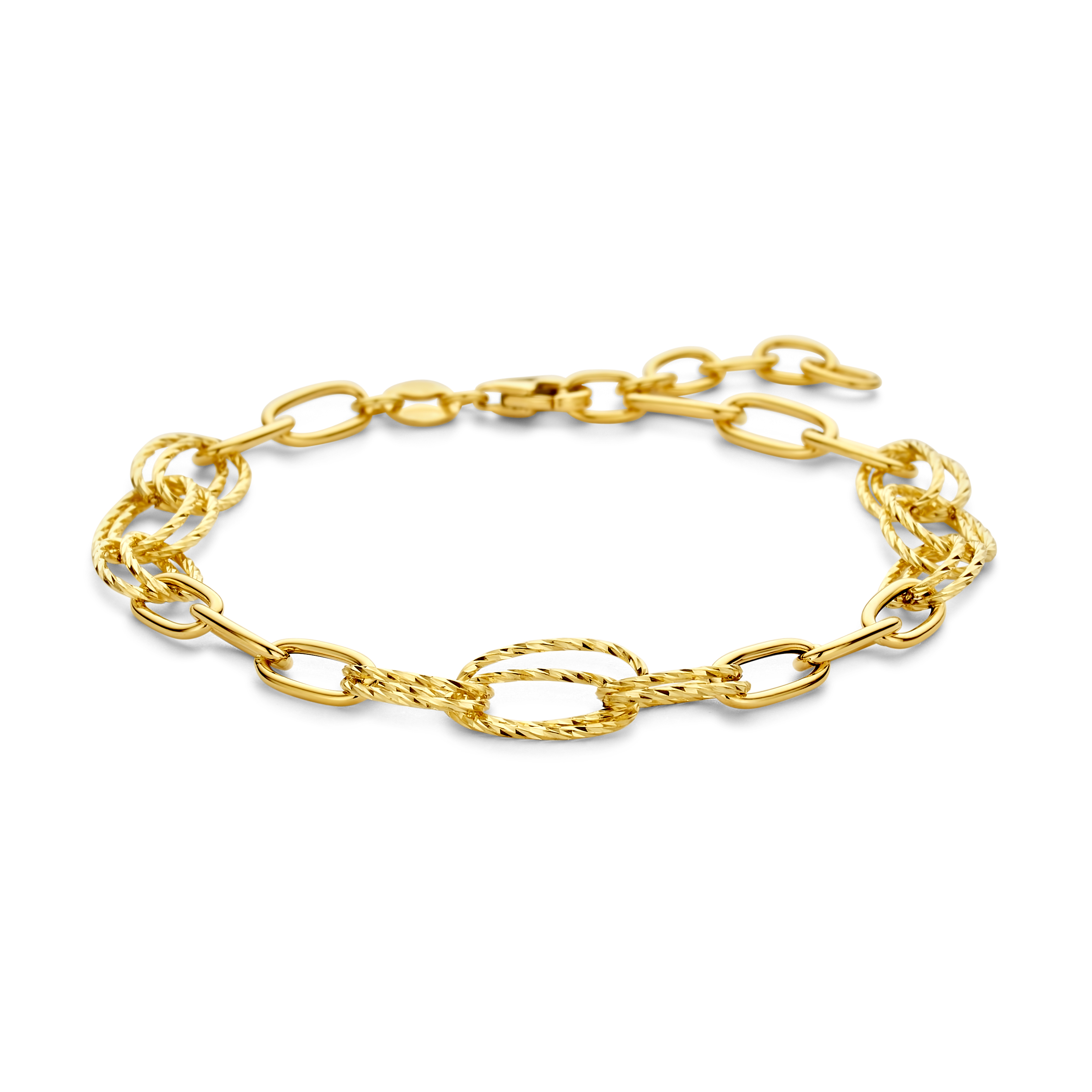 Swing Gouden Armband Ovaal