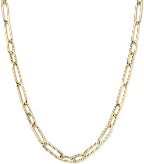 Dit is een collier in goud 18 k van het merk Swing Jewels gemaakt voor dames.