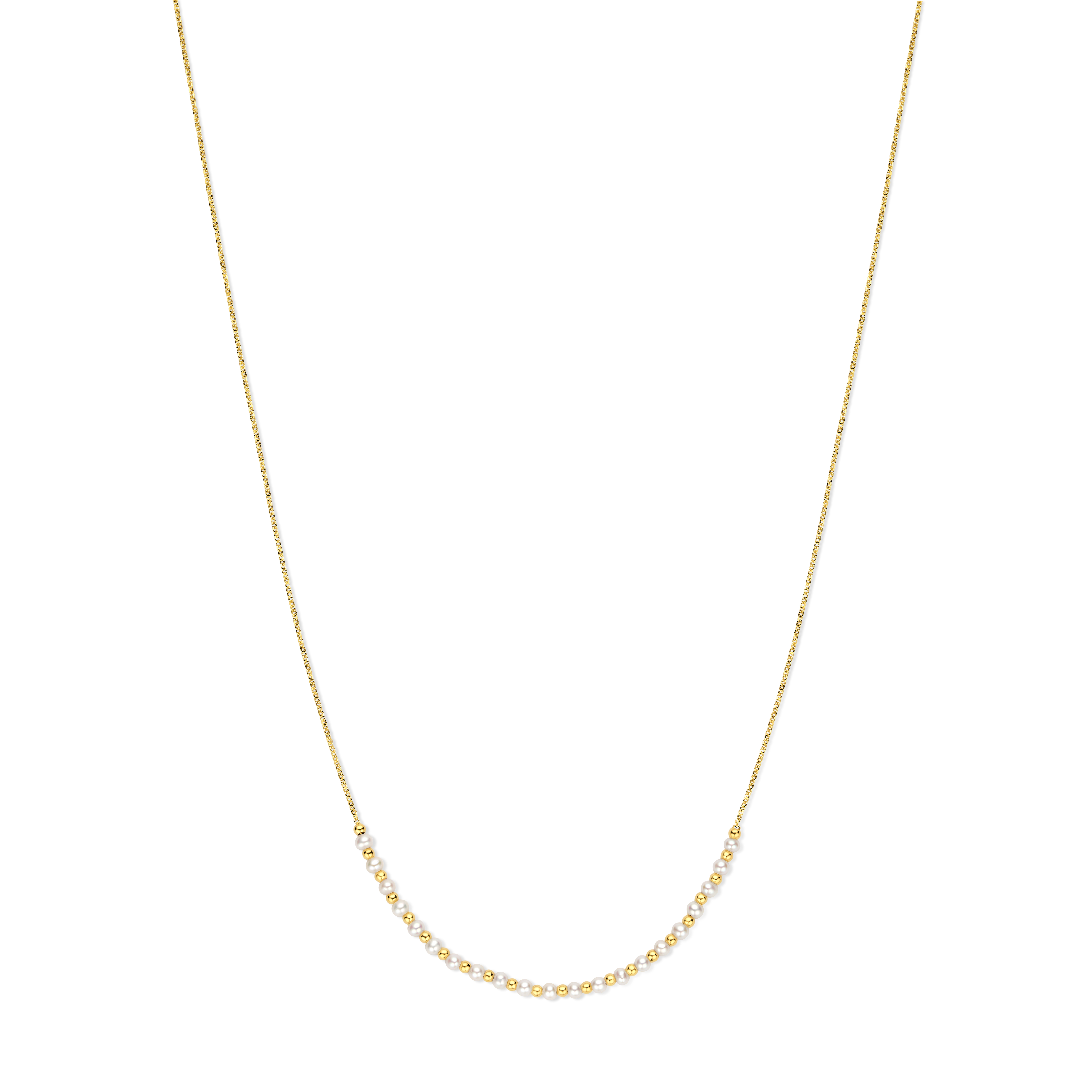 Geelgouden collier SWCN10339-Y14