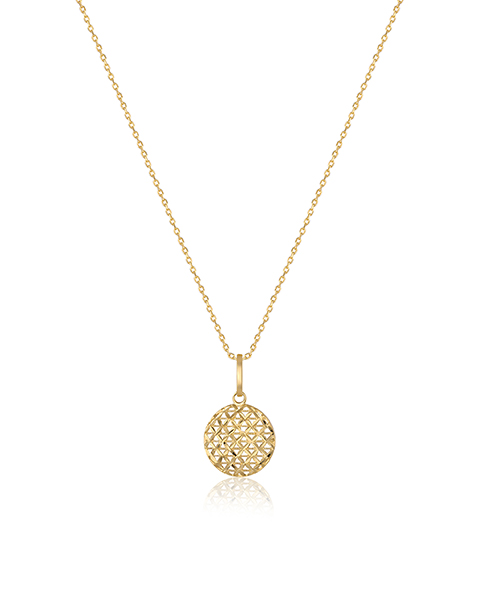 Dit is een collier in goud 14 k  van het merk Swing Jewels gemaakt voor dames.