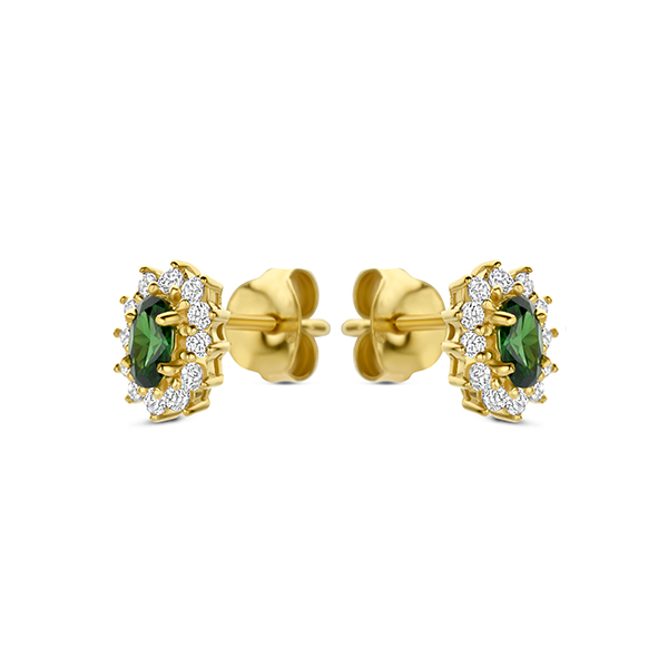 Dit zijn oorbellen van het merk Swing Jewels gemaakt voor dames.
