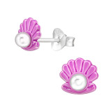 Wat een prachtige schelp! Zelf gevonden? Er zit zelfs een pareltje op! Kijk je uit met water anders laat het pareltje los