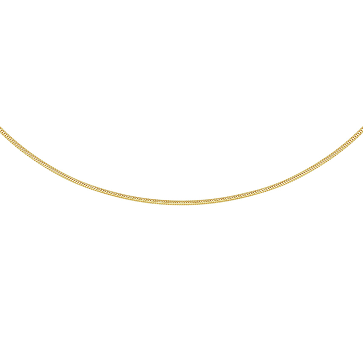 Collier slang rond 1,2 mm 42cm