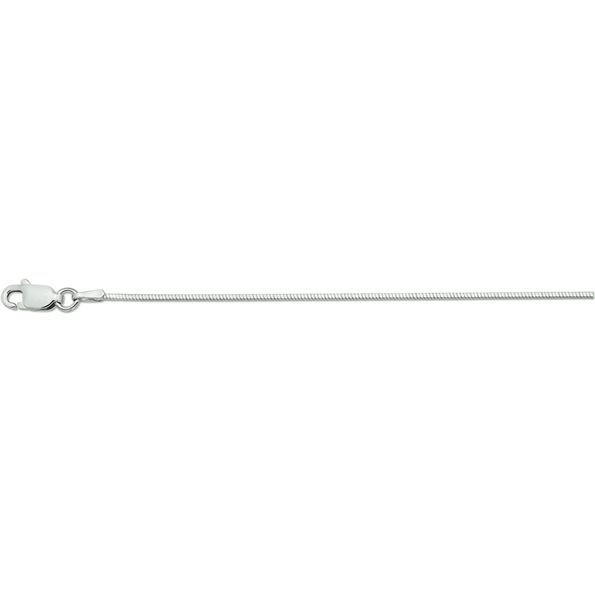 Dit zilveren collier, is een stijlvol sieraad met een gewicht van 4,2 gram. Gemaakt van rodiumgeplateerd materiaal, heeft het een glanzende afwerking en een breedte van 1 mm. Met een lengte van 45 cm is het de perfecte keuze voor elke gelegenheid. Draag het op zichzelf of in combinatie met andere kettingen voor een gelaagde look.
