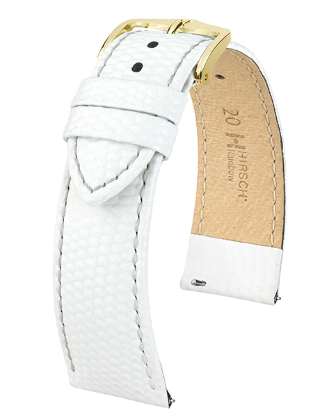 HIRSCH RAINBOW M WHITE CALF 14/12MM 12302600-1-14.
De specificaties zijn als volgt:
Bandbreedte: 14