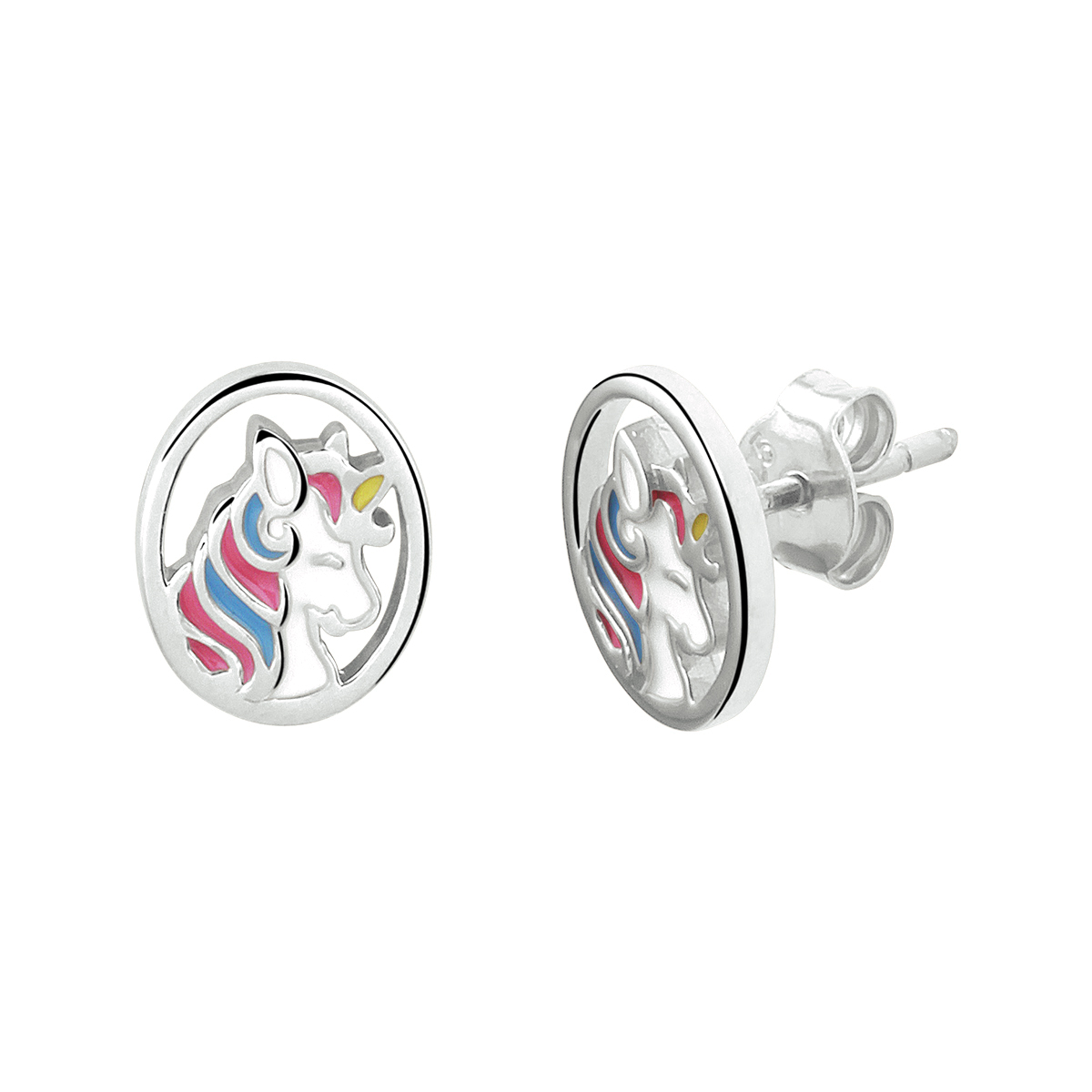 De Zilver (925) Oorsteker Eenhoorn, modelnummer 1333166, is een schitterende toevoeging aan je sieradencollectie. Gemaakt van 925 sterling zilver, deze ovale, glanzende hoops van 1,57 gram zijn perfect voor dagelijks gebruik of speciale gelegenheden. Draag ze om een subtiele maar elegante touch aan je ensemble toe te voegen. Ideaal voor zowel casual als formele outfits.
