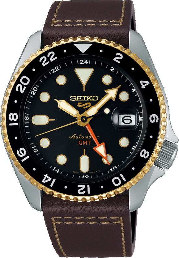Seiko 5 Sports is nieuw leven ingeblazen met de creatie van een nieuwe collectie. Het ontwerp is op één van Seiko's geliefdste sporthorloges, de Seiko Sportmatic 5, uit de jaren 60 geïnspireerd welke al meer dan 50 jaar synoniem staat voor geweldige betrouwbaarheid, duurzaamheid en prestaties voor een prijs die liefhebbers van mechanische horloges wereldwijd erg aansprak. De '5' stond voor de belofte dat ieder Seiko 5 uurwerk was voorzien van 5 essentiële kenmerken: automaat kaliber, dag-datum weergave op de 3-uur positie, water resistance, een ingebedde kroon op de 4-uur positie en een degelijke kast en band. Het nieuwe ontwerp is voorzien van een gemoderniseerde versie van de vermaarde kast, de bekende pijlvormige wijzers, de karakteristieke 3D urenmarkeringen en de eenzijdig roterende bezel. De collectie is onderverdeeld in 5 speciale stijllijnen: Sports, Suits, Specialist, Street en Sense.