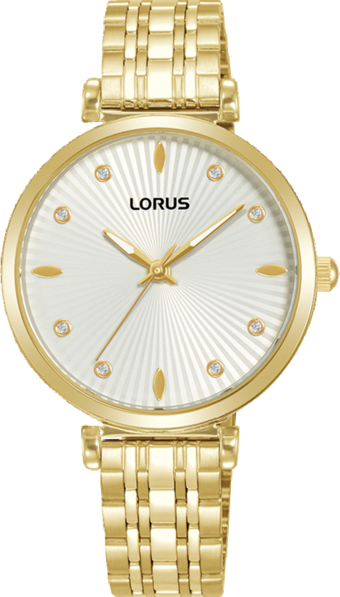 Dit is een dameshorloge van het merk Lorus. Het is een analoog horloge gemaakt van staal. De diameter van de kast is 32 mm en de kast is 8 mm dik.
De verdere specificaties van het horloge zijn als volgt:
Kastvorm: rond
Kastkleur: goudkleurig
Kastmateriaal: staal
Bandbreedte: 12 mm
Bandlengte: 232 mm
Sluiting: vouwsluiting met drukker
Wijzerplaatkleur: wit
Glassoort: hardlex mineraal glas
Waterdichtheid: 5 ATM
Techniek: quartz