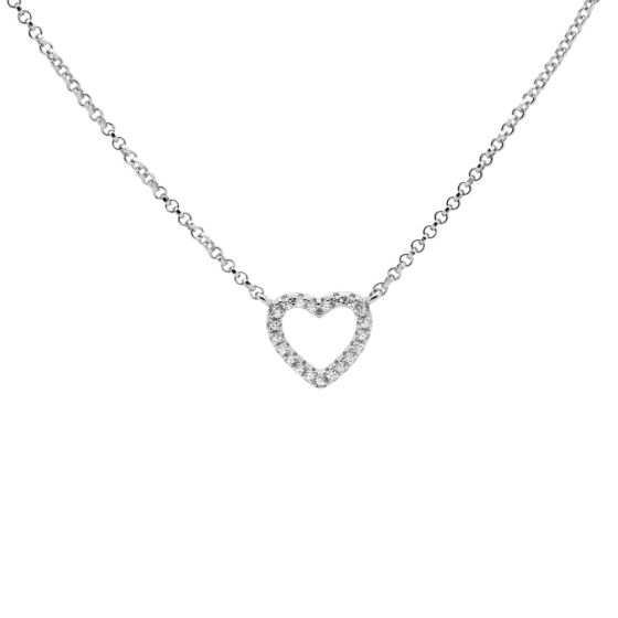 zilveren Karma collier, LILLY Silver