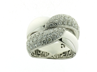 Ring in wit goud 18 karaat met 62Diamant(en) briljant slijpsel1.825 ctSiG-H