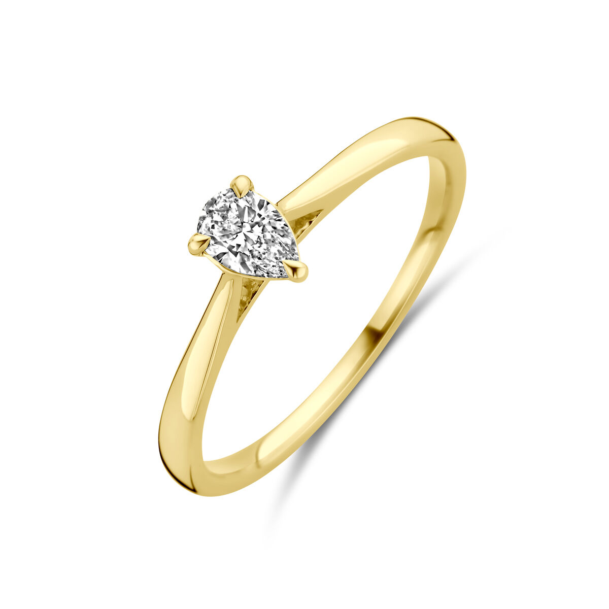 Ring geelgoud 0.25ct LG peer labgrown diamant 4032331
ring lab grown diamant 0.25ct h si

14k Geelgouden ring uitgevoerd met lab grown diamant. De ring heeft een afmeting van 5.5x4mm. Het diamantgewicht is 0.25ct. Lab grown diamanten zijn diamanten die ontstaan in een laboratorium. Onder extreem hoge druk en temperatuur wordt het natuurlijk ontstaansproces nagebootst met als eindresultaat een diamant met dezelfde chemische eigenschappen maar met een andere oorsprong.