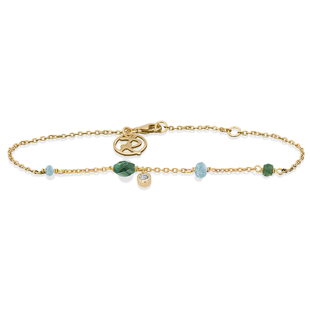 Armband Minetta (GP) (Groene Onyx)