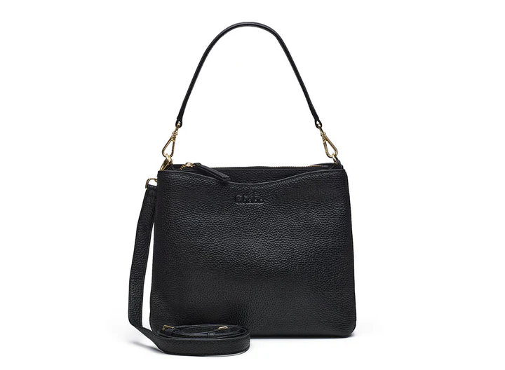 Ontdek de Classy Cameron schoudertas van Chabo Bags, een stijlvolle en veelzijdige leren tas die niet mag ontbreken in jouw collectie! 

Met de opvallend gouden hardware en gemaakt van stevig leer, is deze tas niet alleen trendy maar ook praktisch, met diverse opbergmogelijkheden die het dagelijks gebruik moeiteloos maken.

Kenmerken van de Classy Cameron:

Multifunctioneel draagcomfort: De Classy Cameron wordt geleverd met een korte, brede schouderband en een extra lange, verstelbare band, zodat je de tas op verschillende manieren kunt dragen en moeiteloos aan elke outfit kunt aanpassen.

Slimme opbergruimte: De tas is voorzien van een ritsafsluiting en heeft twee afzonderlijke vakken, gescheiden door een ruim middenvak met rits. In het achterste vak vind je een extra afsluitbaar vak, en in het voorste vak zit een handig insteekvak voor je telefoon. Perfect om alles netjes en binnen handbereik te houden!

 Voeg een vleugje stijl toe aan jouw garderobe met deze veelzijdige tas.

Met de Classy Cameron schoudertas van Chabo Bags ben je verzekerd van een prachtige mix van stijl en functionaliteit. Bekijk de Classy Cameron op de officiële Chabo Bags-website en ontdek jouw nieuwe favoriete accessoire!
SIZE: 26 x 23 x 9 cm

