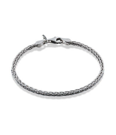 - Sterling zilver 925
- Alle schakels en sloten gesoldeerd
- Geheel voorzien van een rhodiumlaag